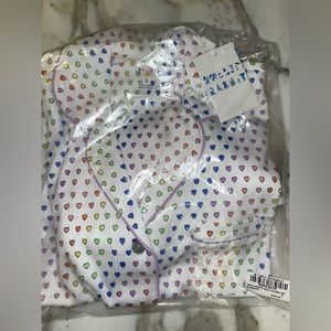Roller Rabbit Disco Heart size S Polo Pajama Set